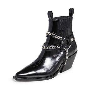 Anine Bing Black Harris Boot